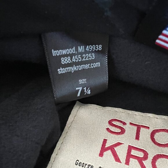 NWT | Stormy Kromer Sidekick Cap Chocolate Brown / Pink | Size 7 1/4" - Picture 4 of 6